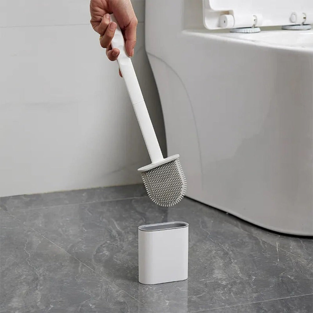 Silicone Toilet Brush With Flexible Head For A Thorough Rust-Free Clean - Image 5