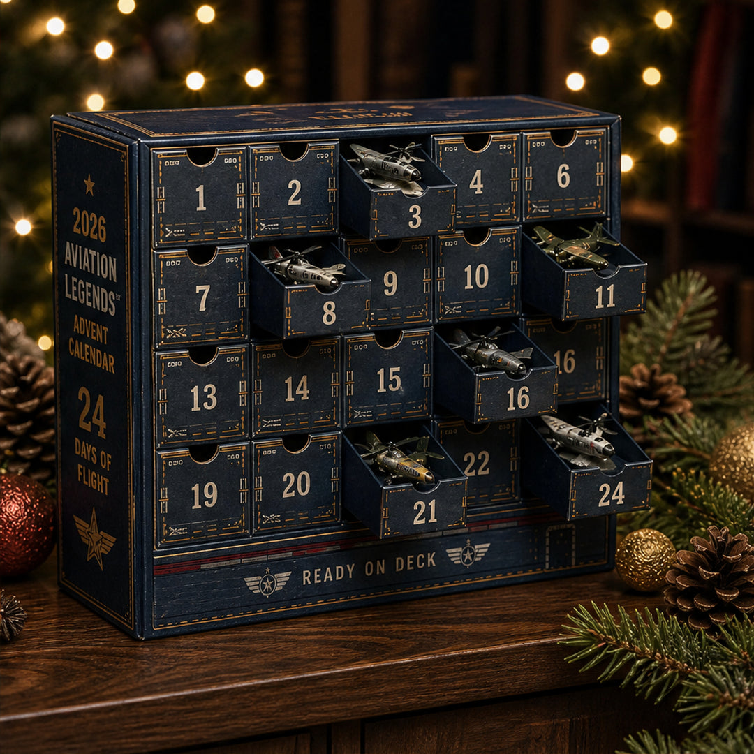 Skywick Christmas Aviation Legends Advent Calendar 24 Collectible Aircraft For Each Day - Image 6