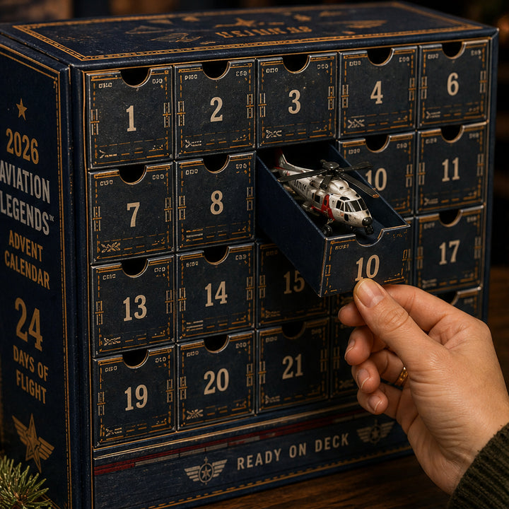 Skywick Christmas Aviation Legends Advent Calendar 24 Collectible Aircraft For Each Day - Image 5