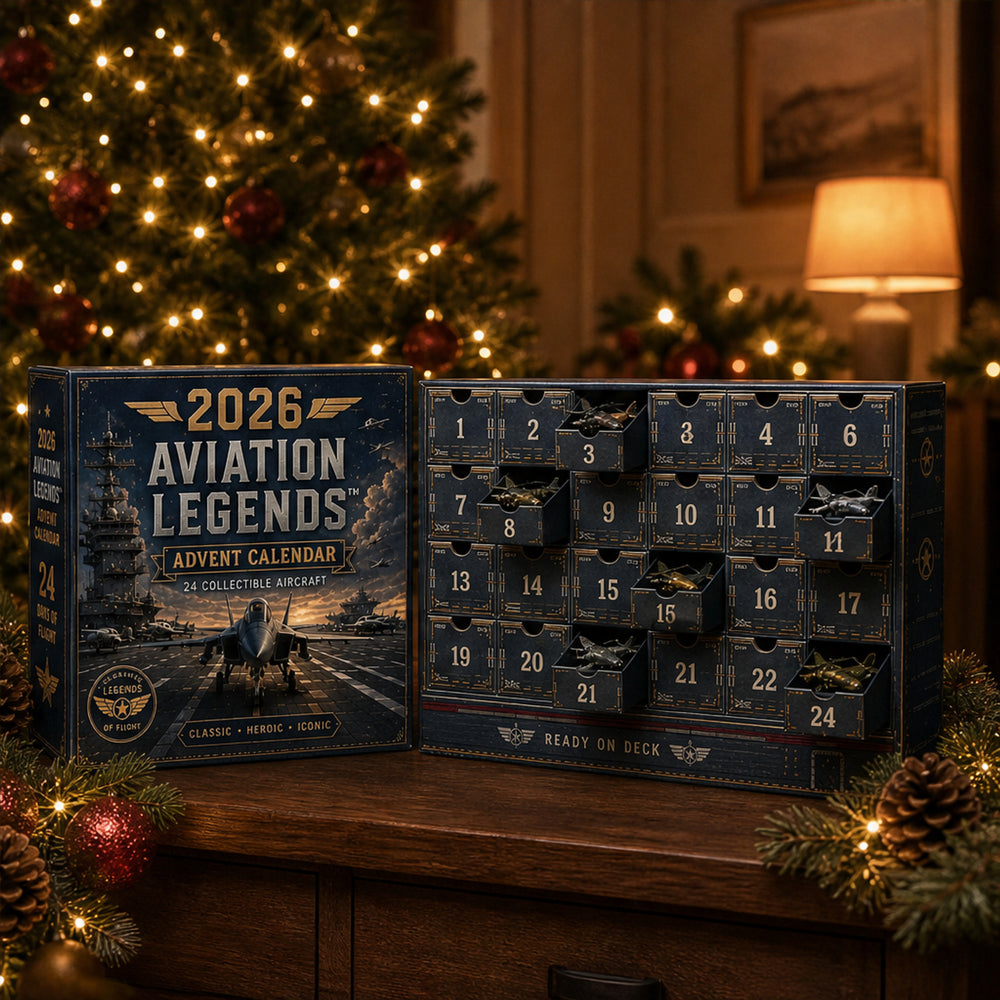 Skywick Christmas Aviation Legends Advent Calendar 24 Collectible Aircraft For Each Day - Image 3