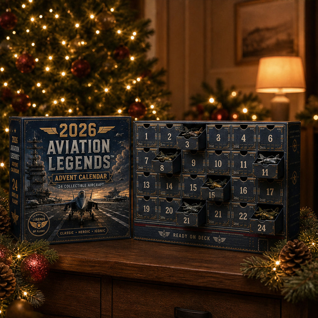 Skywick Christmas Aviation Legends Advent Calendar 24 Collectible Aircraft For Each Day - Image 3