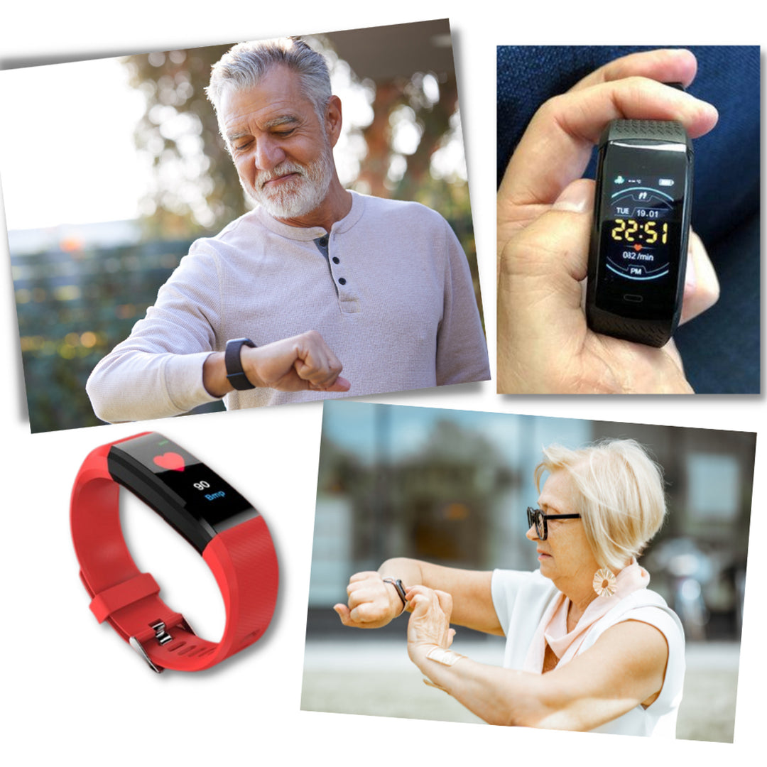 Smartwatch For Seniors With Heart Rate And Blood Pressure Monitoring - Image 4