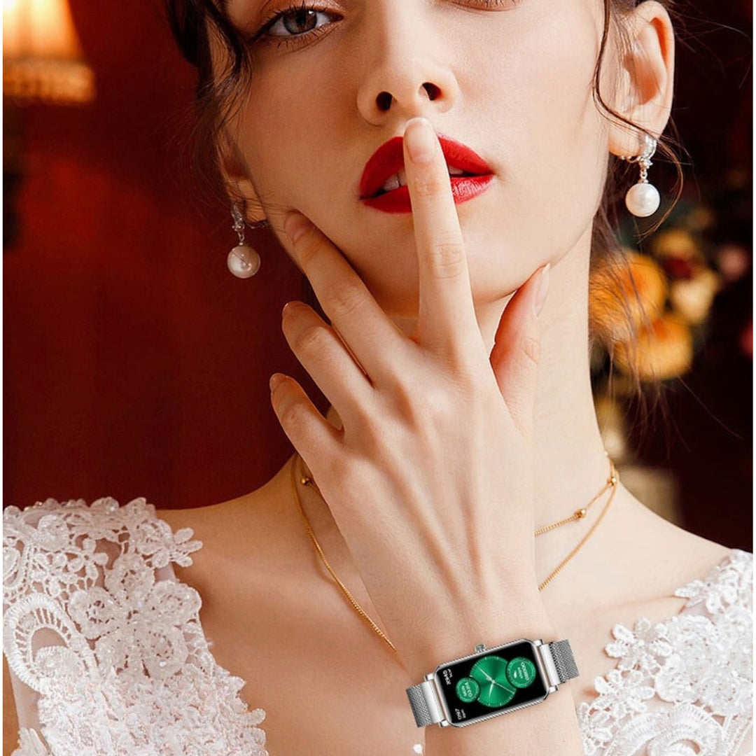 Smartwatch With 1.45-Inch Touchscreen For Stainless Steel Band - Image 6