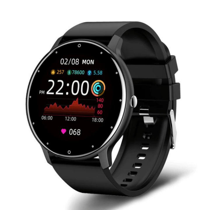 Smartwatch With HD Touch Screen IP68 Waterproof Step Counter And Heart Rate Monitor - Image 1