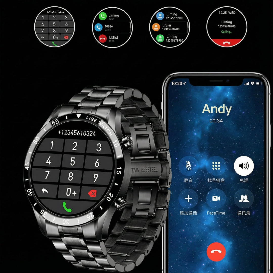 Smartwatch With Touchscreen Clear Display And Comfortable Band - Image 5