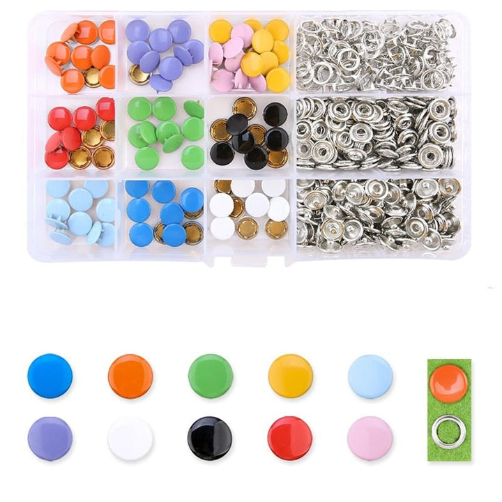 Snap Button Tool Kit For Fabric With Easy No-Hammer Installation - Image 9