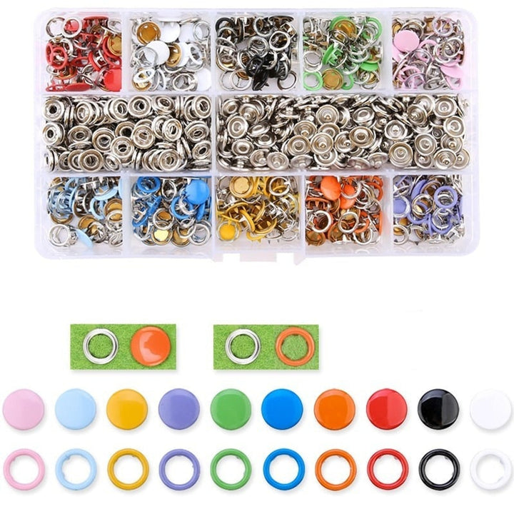 Snap Button Tool Kit For Fabric With Easy No-Hammer Installation - Image 6