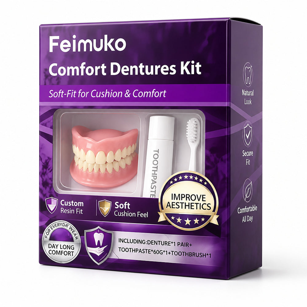 Snap On Veneers Kit Custom Moldable Comfort-Fit Temporary Teeth Veneers - Image 5