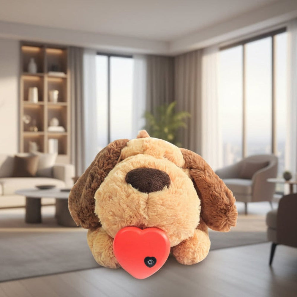 Soothing Plush Toy With Heartbeat For Puppies - Image 1