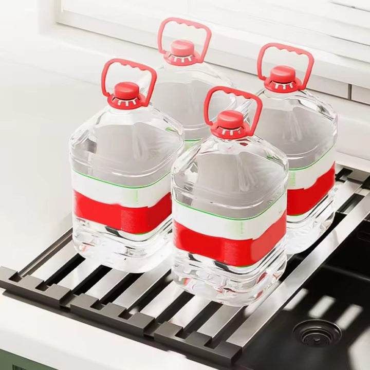 Stainless Steel Dish Drainer Rollable Drying Rack For Over The Sink Space-Saving Design - Image 8