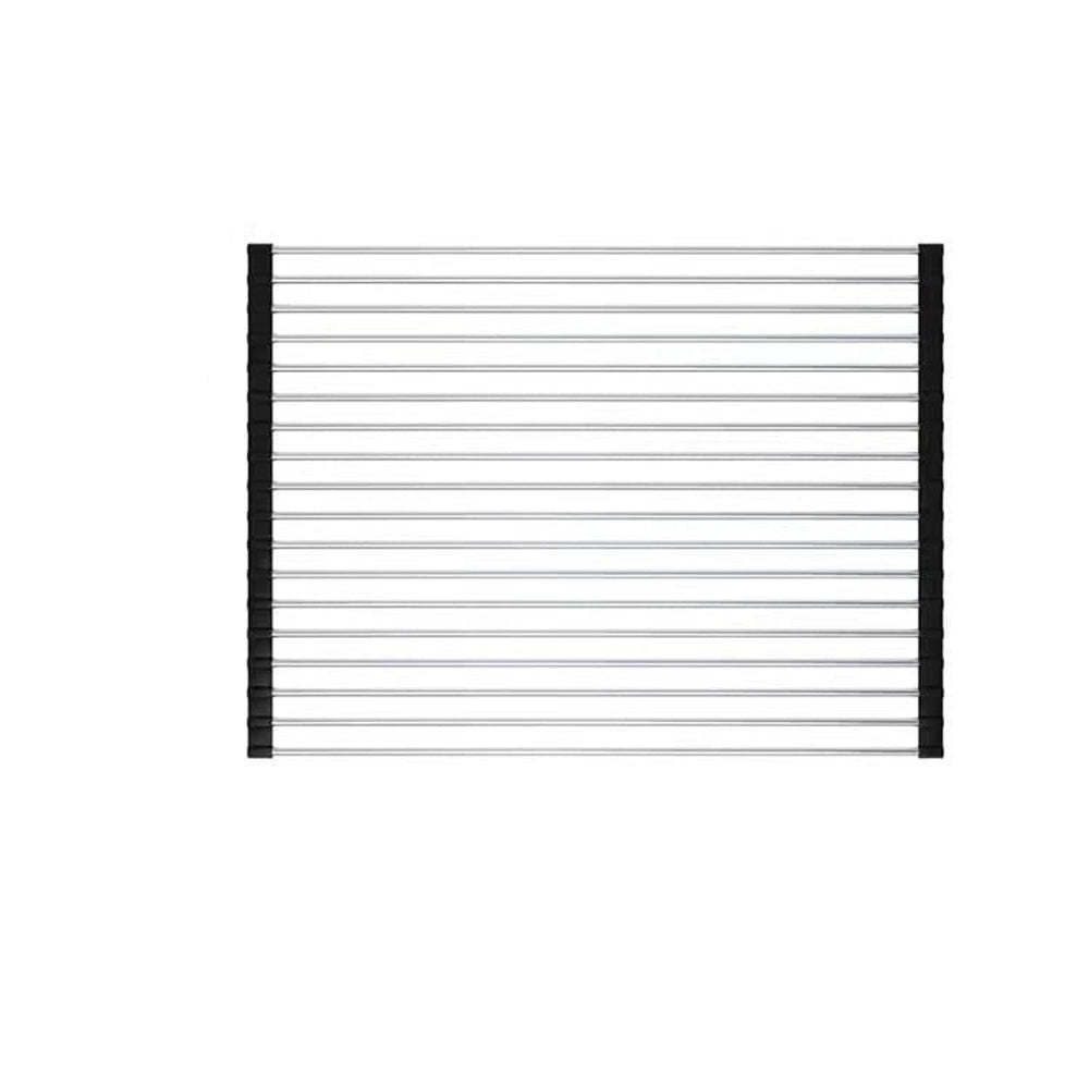 Stainless Steel Folding Drain Rack Expandable Sink Organizer With Space-Saving Kitchen Storage Drying Design - Image 3