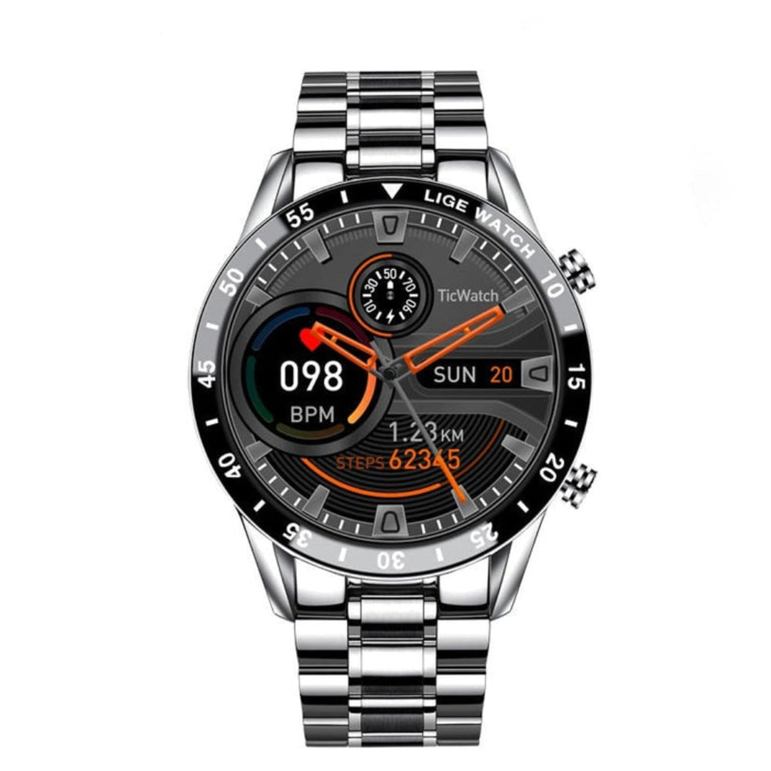 Stainless Steel Smart Watch With Amoled Display And 4G Connectivity - Image 3