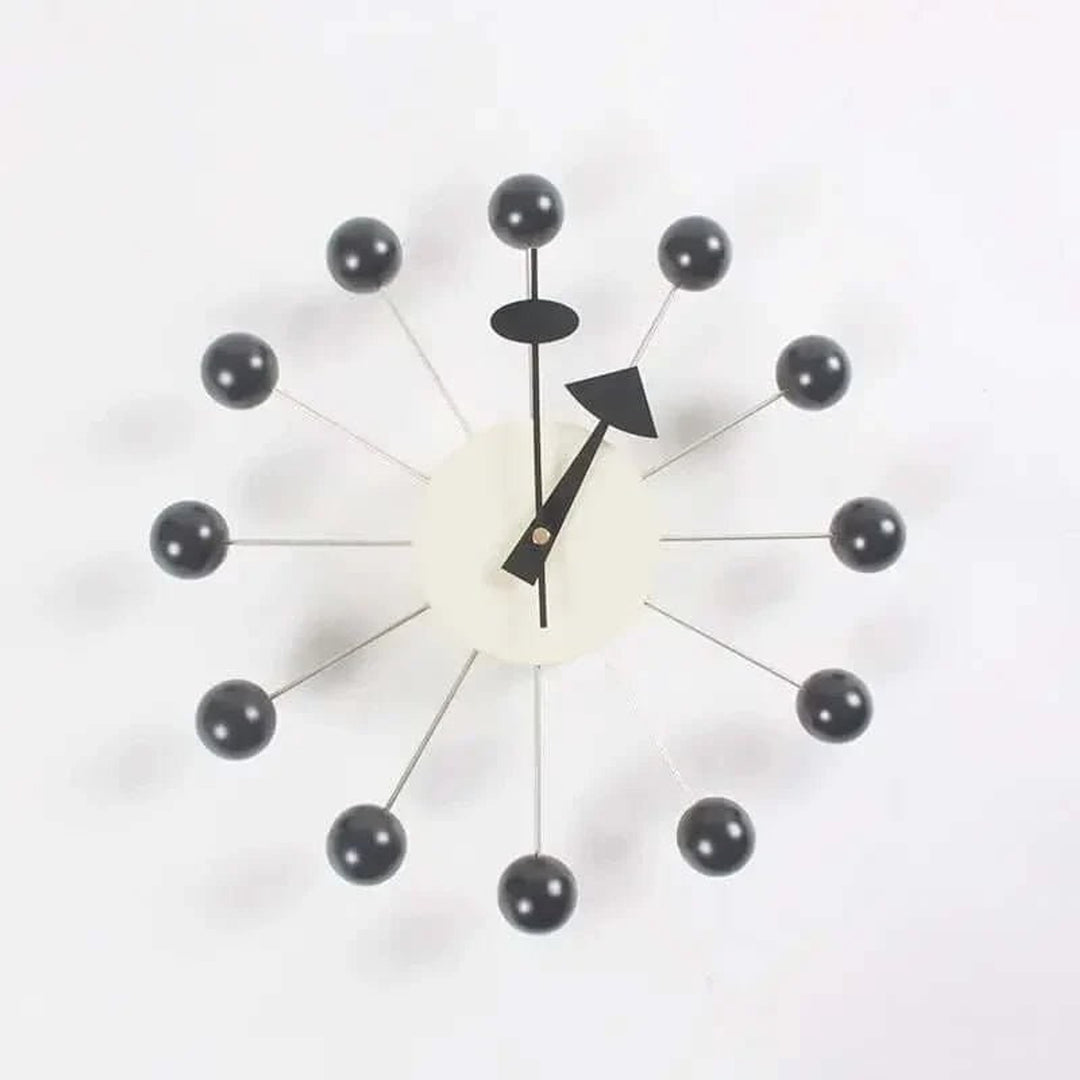 Sunburst Wall Clock Decorative Metal With Silent Movement - Image 7