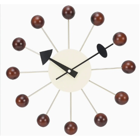 Sunburst Wall Clock Decorative Metal With Silent Movement - Image 9
