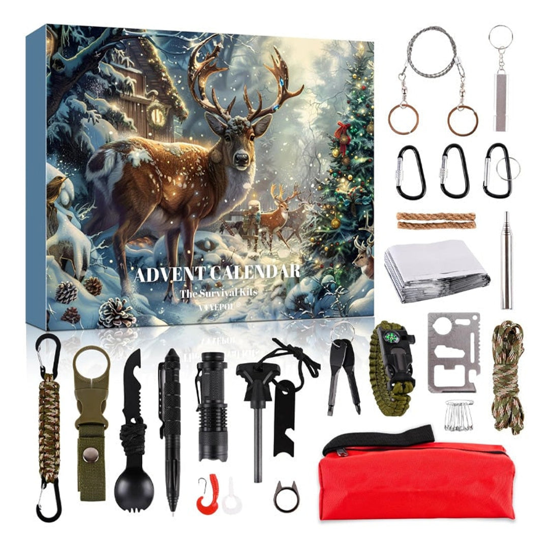 Survival Tools Advent Calendar For Adults And Teens With Essential Outdoor Gear - Image 1