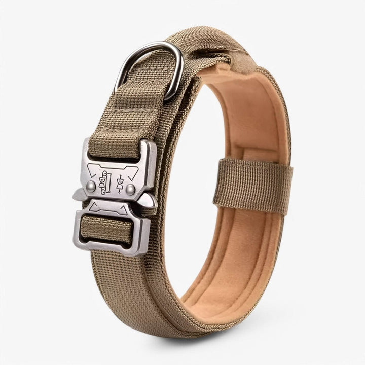 Tactical Dog Collar With Padded Interior And Integrated Control Handle For Training - Image 6