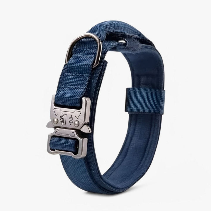 Tactical Dog Collar With Padded Interior And Integrated Control Handle For Training - Image 8