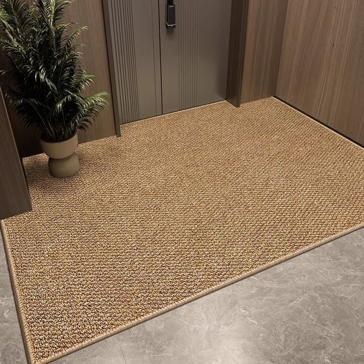 Textured Natural Fibre Door Mat With Absorbent Non-Slip Base - Image 5