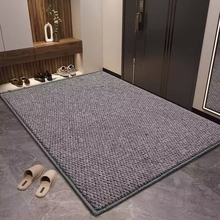 Textured Natural Fibre Door Mat With Absorbent Non-Slip Base - Image 6