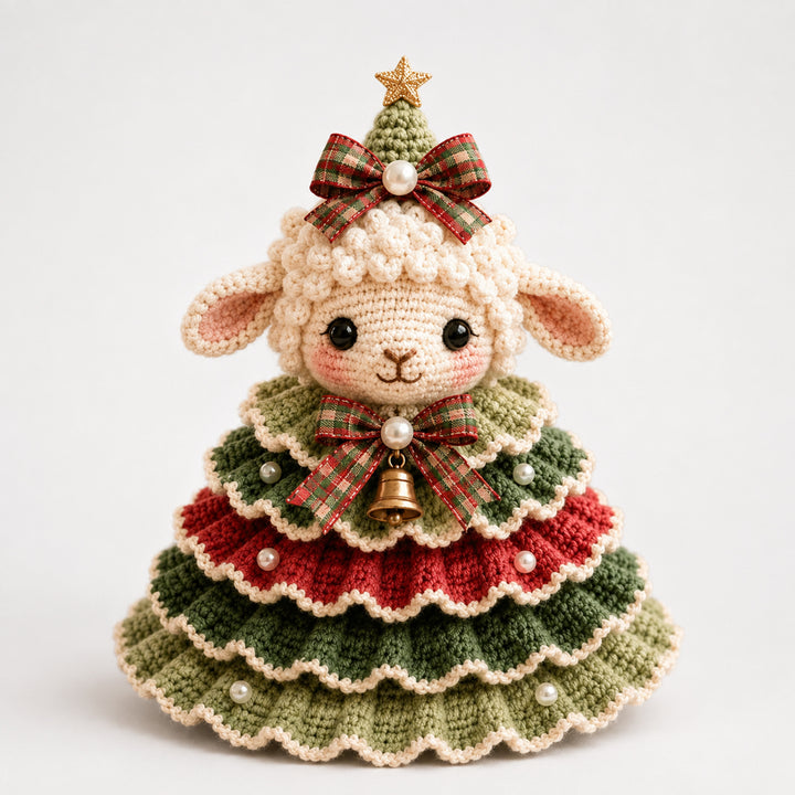 Tiered Animal Christmas Crochet Ornament Kit - Image 4
