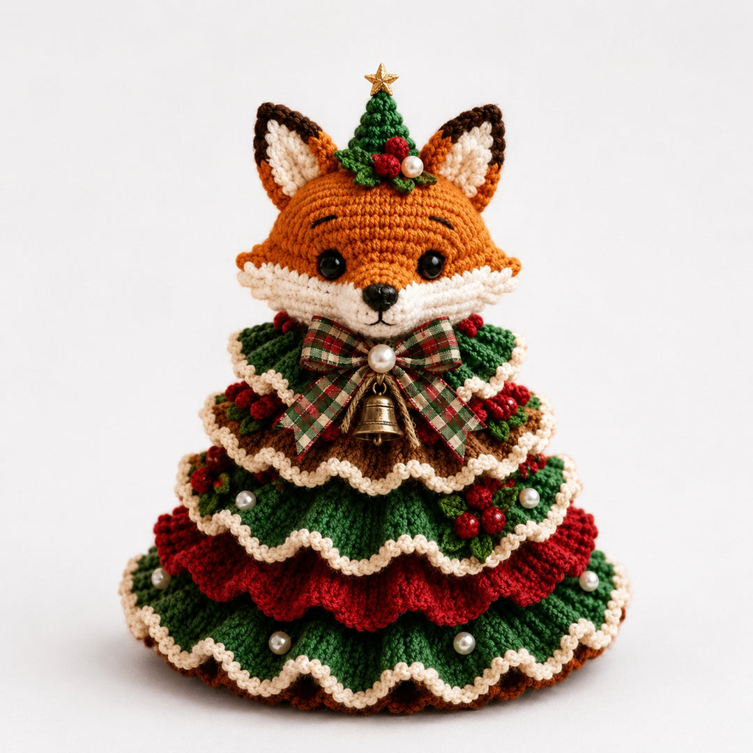 Tiered Animal Christmas Crochet Ornament Kit - Image 8