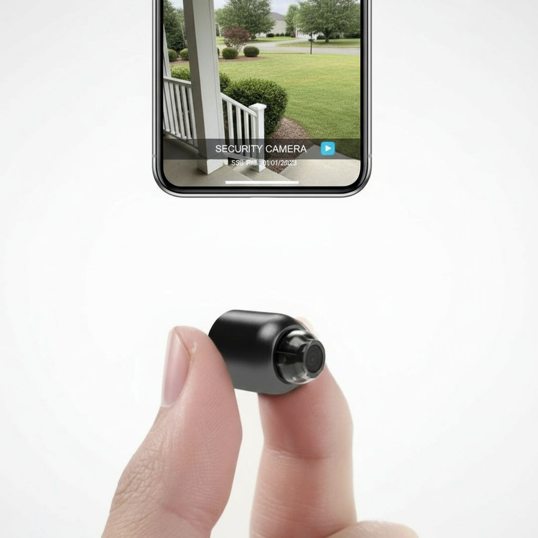 Tiny Security Camera 1080p Full-Hd With Night Vision And Motion Detection - Image 1