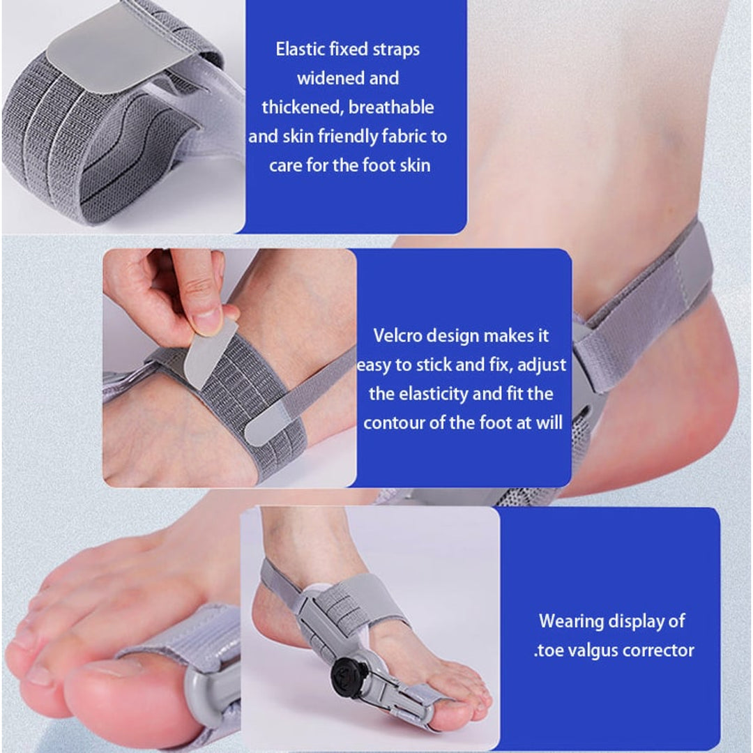 Toe Spacer Bunion Corrector With Hinge And Adjustable Knob For Night Use - Image 13