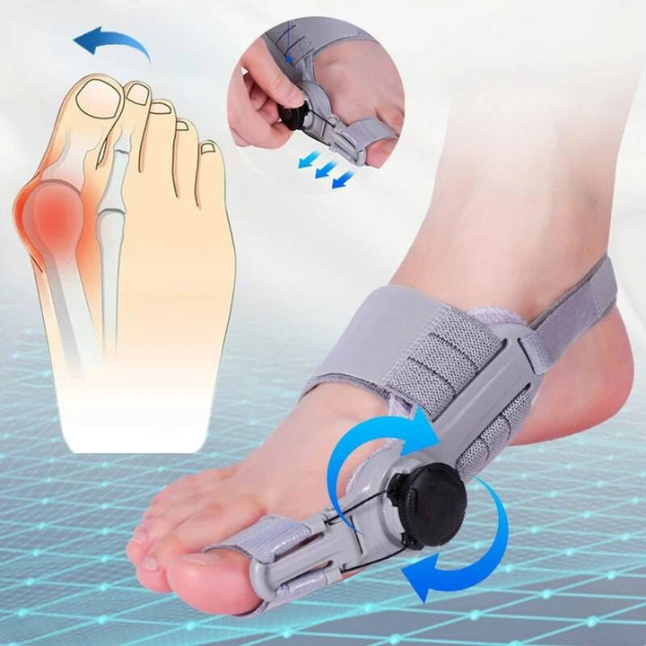 Toe Spacer Bunion Corrector With Hinge And Adjustable Knob For Night Use - Image 3