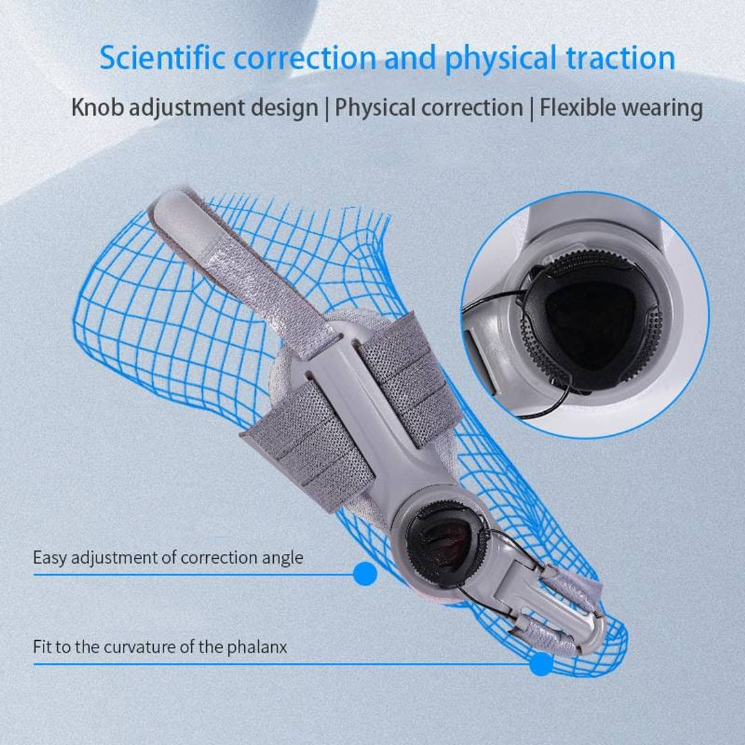 Toe Spacer Bunion Corrector With Hinge And Adjustable Knob For Night Use - Image 5