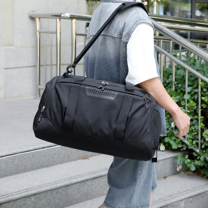 Travel Duffel Bag With Sporty Design Featuring Dedicated Storage Spaces And Easy Carrying On The Move - Image 7