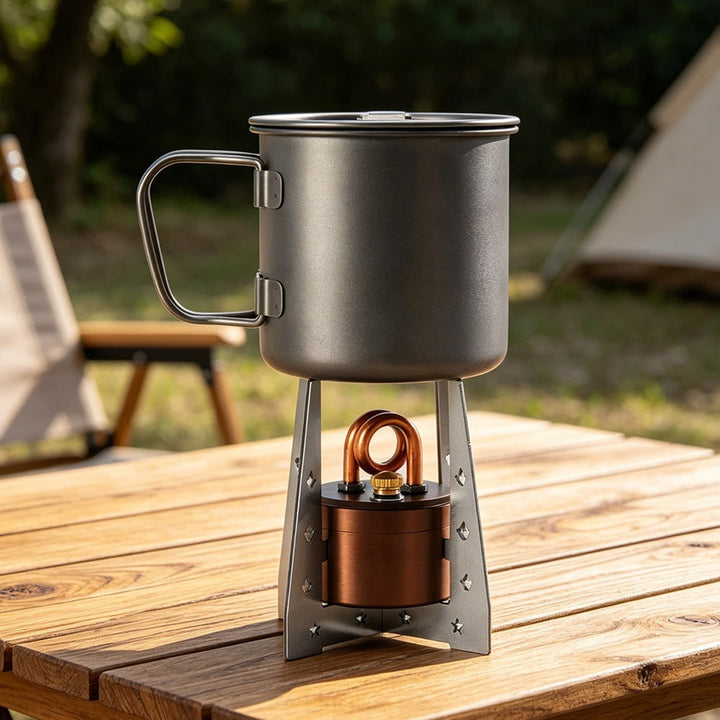 Ultralight Alcohol Burner Stove For Camping And Backpacking - Image 13