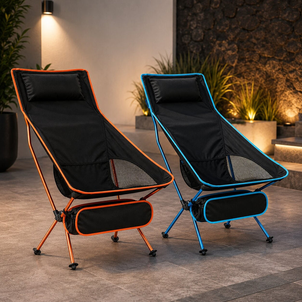 Ultralight Folding Camping Chair With Quick Setup - Image 1
