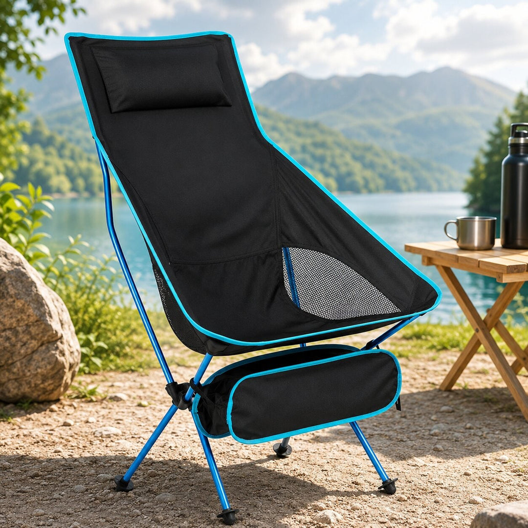 Ultralight Folding Camping Chair With Quick Setup - Image 2