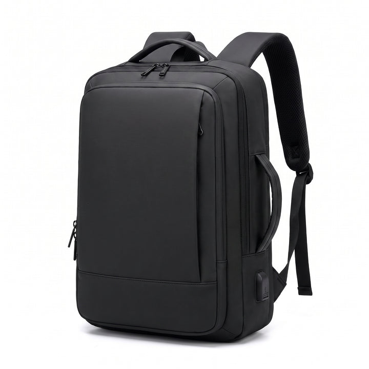 Laptop Backpack with Supportive Secure Design and Top Handle - Dark Gray