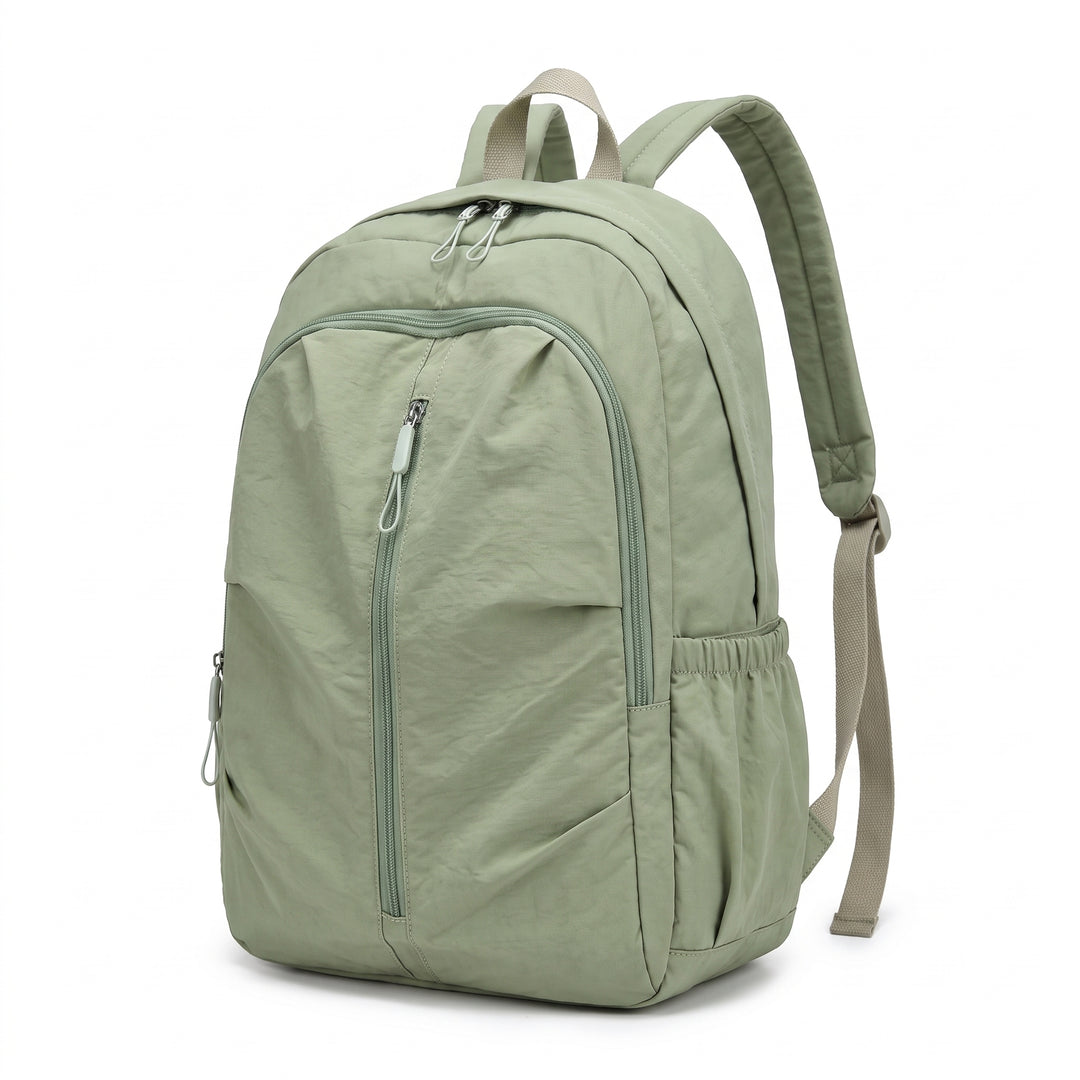 Multifunction Travel Backpack with Adjustable Straps and Side Pockets - Purple
