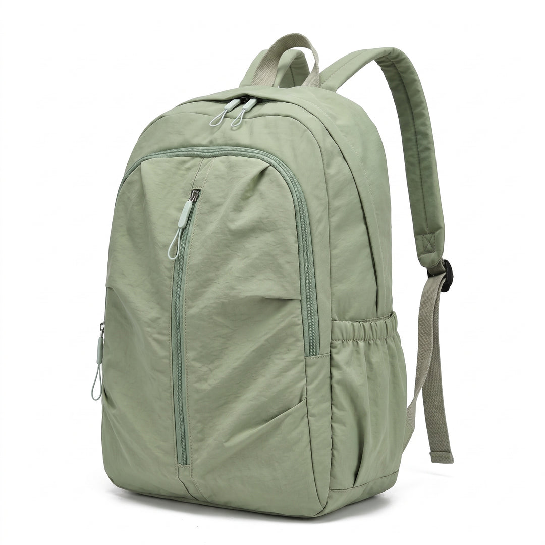 Multifunction Travel Backpack with Adjustable Straps and Side Pockets - Yellow