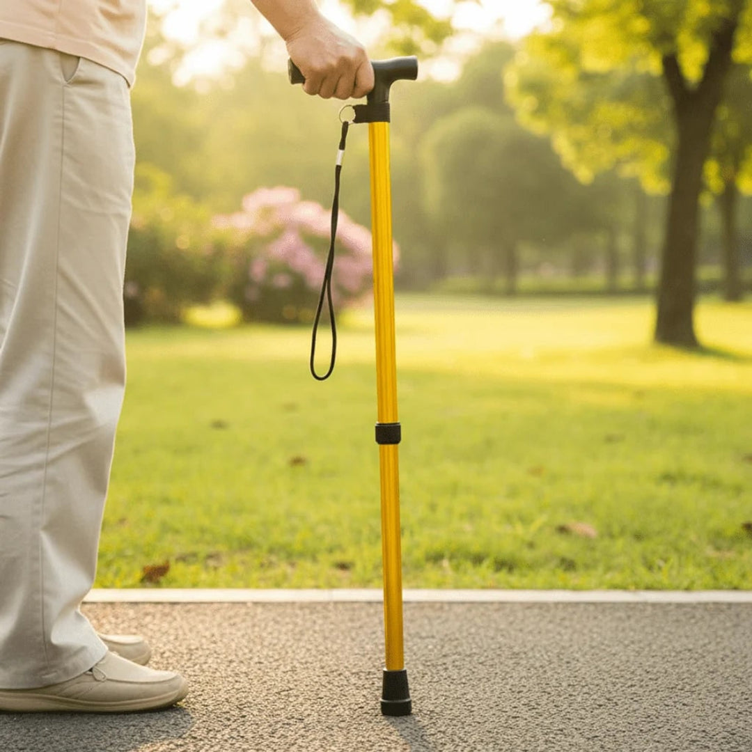 Walking Cane With Height Adjustable Leichtes Aluminium Shaft And Rutschfester Griff For Secure Support - Image 1