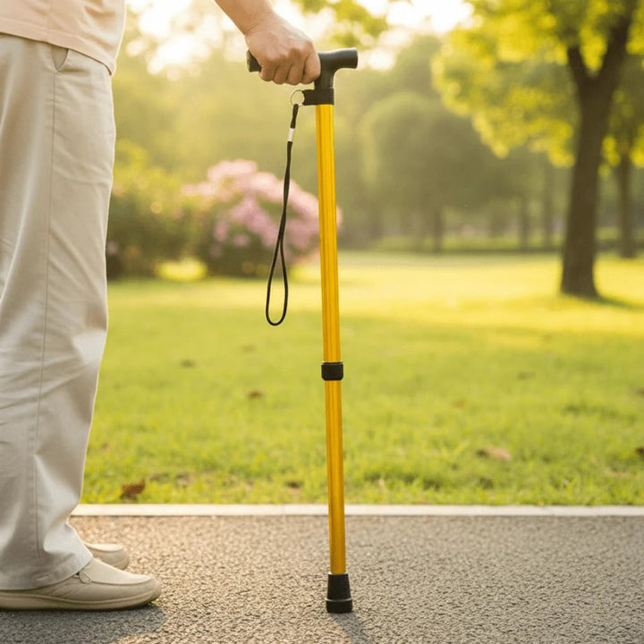 Walking Cane With Height Adjustable Leichtes Aluminium Shaft And Rutschfester Griff For Secure Support - Image 1