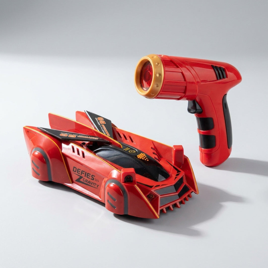Wall Climbing RC Car With Laser Pointer Guidance And USB Rechargeable Battery - Image 1