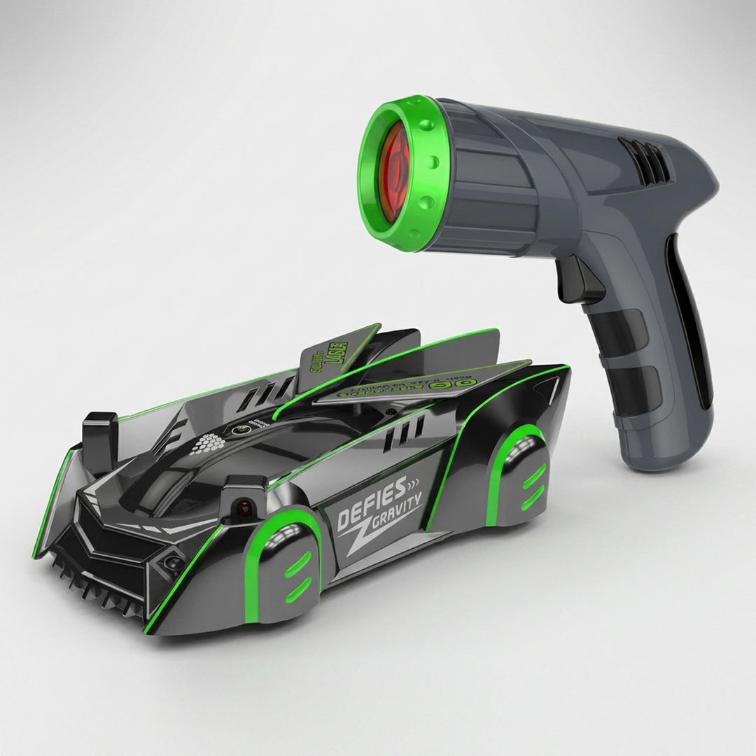 Wall Climbing RC Car With Laser Pointer Guidance And USB Rechargeable Battery - Image 4