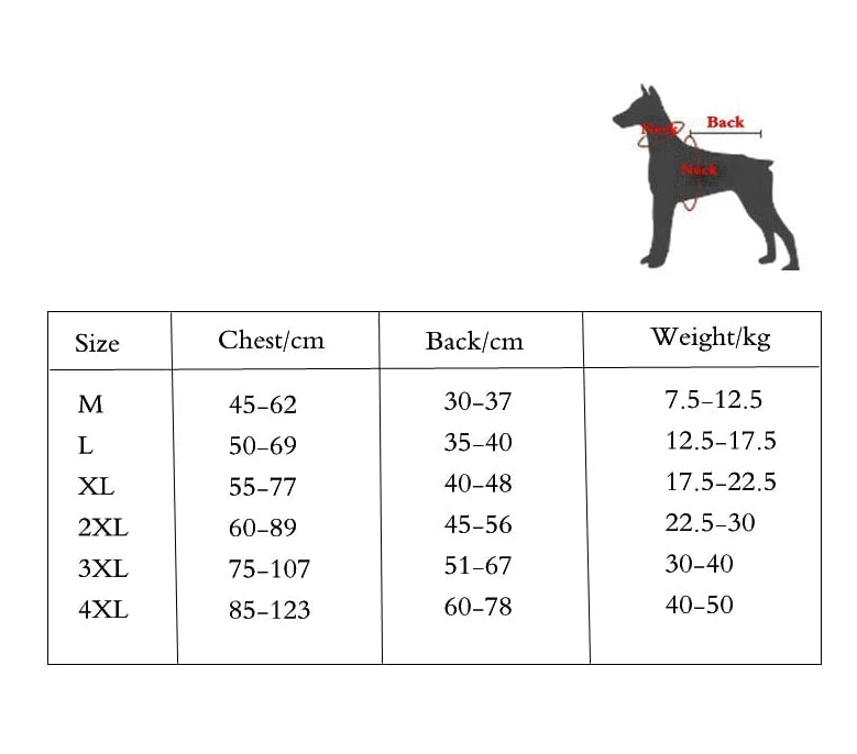 Waterproof Dog Raincoat With Legs For Large Dogs Windproof Snowproof Pet Jacket - Image 14