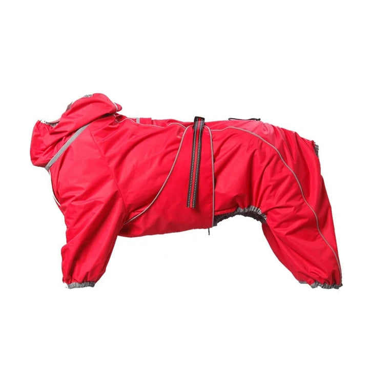 Waterproof Dog Raincoat With Legs For Large Dogs Windproof Snowproof Pet Jacket - Image 4