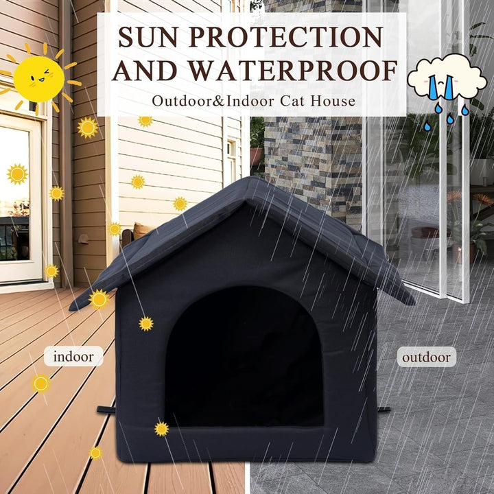 Weatherproof Pet House With Insulated Comfort For Indoor And Outdoor Use - Image 2