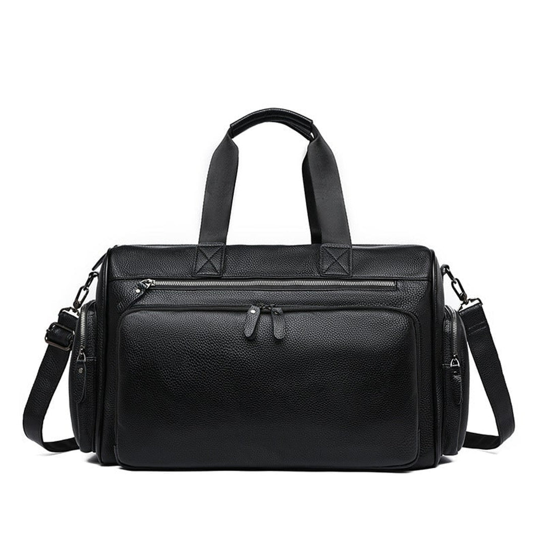 Weekender Travel Bag with Adjustable Duffel and Zippered Compartments - Image 5
