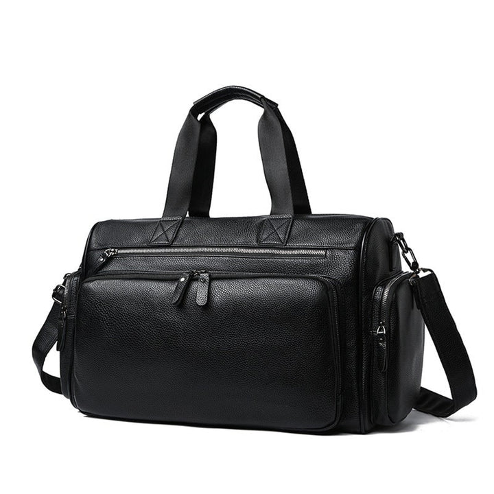 Weekender Travel Bag with Adjustable Duffel and Zippered Compartments - Image 3