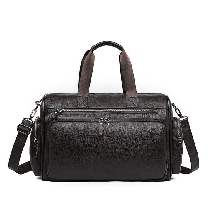 Weekender Travel Bag with Adjustable Duffel and Zippered Compartments - Image 2
