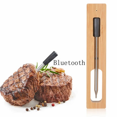 Wireless Bluetooth Meat Thermometer With IP67 Waterproof Design For Grilling And Oven Cooking - Image 8