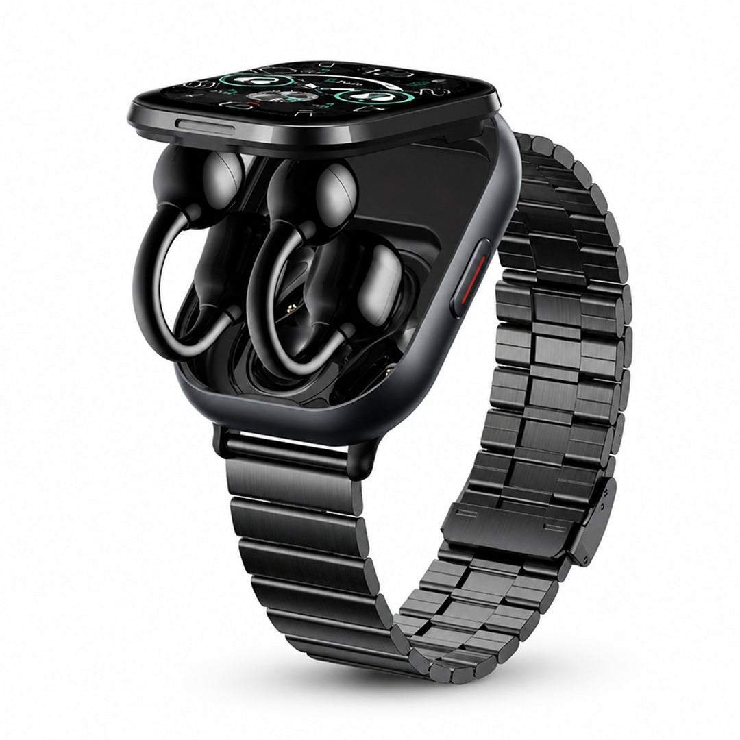 Wireless Earbuds Integrated Into A HD Touchscreen Smartwatch - Image 7