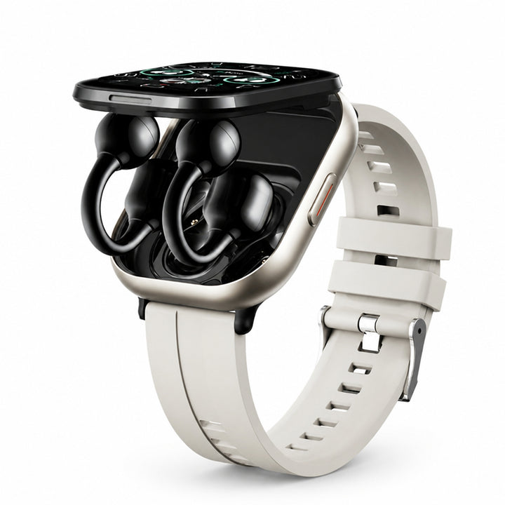 Wireless Earbuds Integrated Into A HD Touchscreen Smartwatch - Image 6