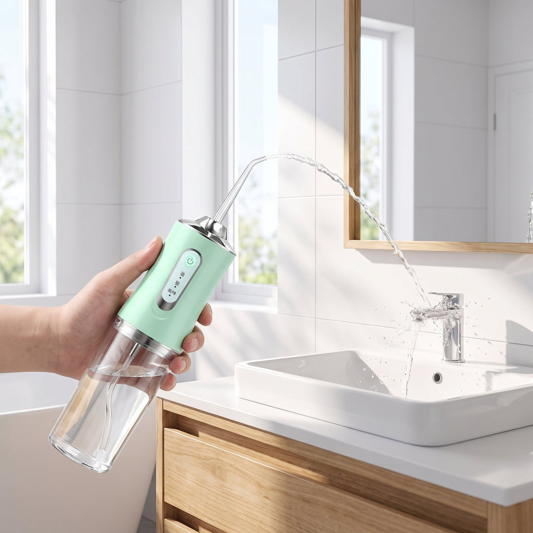 Portable Wireless Oral Irrigator With 3 Cleaning Modes And USB Rechargeable - Image 2